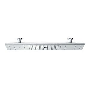 Hansgrohe Axor ShowerHeaven Kopfbrause 10628340 1200x300mm, mit Beleuchtung 3500 K, brushed black chrome