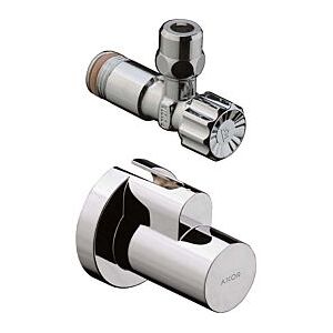 Hansgrohe Axor Eckventil 51307800 mit Schuber, Abgang G 3/8, stainless steel optic