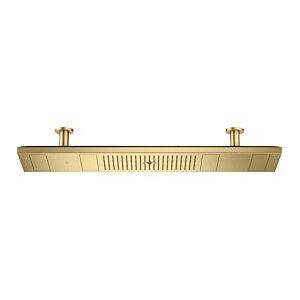 Hansgrohe Axor ShowerHeaven Kopfbrause 10629950 1200x300mm, mit Beleuchtung 5000 K, brushed brass