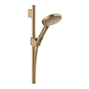 Hansgrohe Axor Uno Brauseset 27987140 900mm, mit Handbrause, 120mm, 3jet, brushed bronze