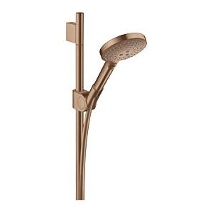 Hansgrohe Axor Uno Brauseset 27987310 900mm, mit Handbrause, 120mm, 3jet, brushed red gold