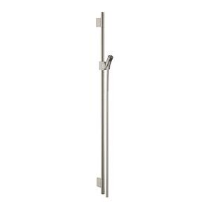 Hansgrohe Axor Uno Brausestange 27989800 900mm, mit Brauseschlauch 1600mm, Edelstahl-Optik