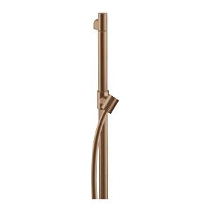 Hansgrohe Axor Starck Brausestange 27830310 900mm, mit Brauseschlauch 1600mm, brushed red gold