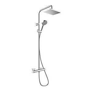 Hansgrohe Vernis Shape 230 1jet Showerpipe 26097000 EcoSmart, mit Brausethermostat, chrom