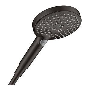 Hansgrohe Raindance Select S Handbrause 26531670 9 l/min, DN 15, 3jet, Brausekopf Ø 125 mm, mattschwarz