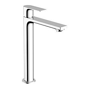 Hansgrohe Rebris E Waschtischarmatur 72591000 mit Zugstangen-Ablaufgarnitur, 4 l/min bei 3 bar, chrom