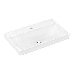 Hansgrohe Xelu Q Waschtisch 61020450 800x480mm, mit Hahnloch, ohne Überlauf, SmartClean, weiß