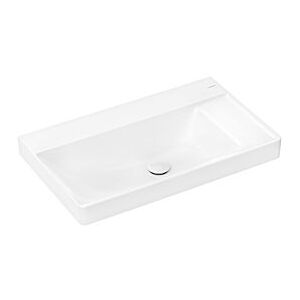 Hansgrohe Xelu Q Waschtisch 61026450 800x480mm, Ablage rechts, ohne Hahnloch/Überlauf, SmartClean, weiß