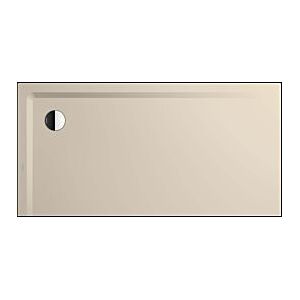 Kaldewei Superplan Duschwanne 384147983661 80x100x2,5cm, Träger flach, Perl-Effekt, warm beige20