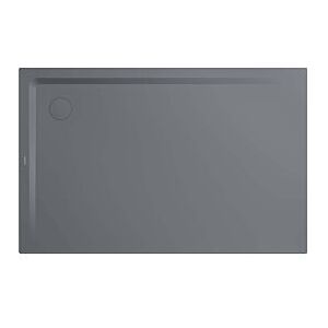 Kaldewei Superplan Duschwanne 383448042671 75x100x2,5cm, mit Träger, Antislip Secure Plus, warm grey60