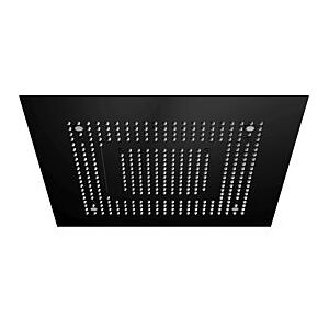 Steinberg Serie 390 Relax Rain Regenpaneel 3906620S 600x600mm, mit LED, für Deckeneinbau, matt black