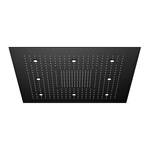 Steinberg Serie 390 Sensual Rain Regenpaneel 3906680S 800x800mm, mit LED, für Deckeneinbau, matt black