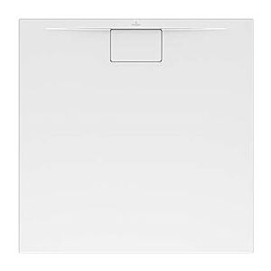 Villeroy und Boch Architectura Metalrim Duschwanne A1010ARA148GV01 weiß, 100x100x4,8cm, Antirutsch