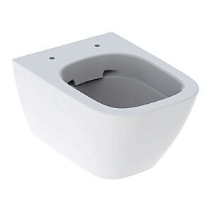 Geberit Smyle Square Wand-Tiefspül-WC 500379011 4,5 l, verkürzte Ausladung, geschlossenen, Rimfree, weiß