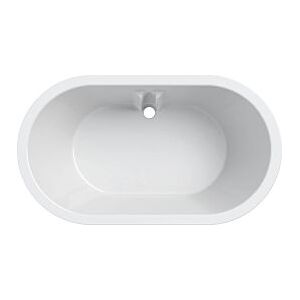 Geberit Bambini Badewanne 407010016 91 x 51,5 x 25,7 cm, oval, 80 l, weiß-alpin