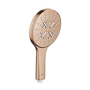 Grohe Rainshower Handbrause 26574DL0 warm sunset gebürstet, 3 Strahlarten, mit Durchflussbegrenzer 9,5 l/min