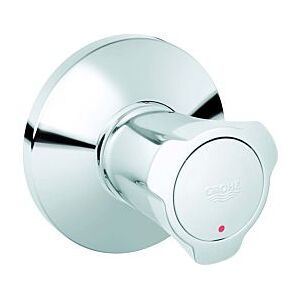 Grohe Costa Unterputzventil 19855001 chrom, Markierung rot, mit Schubrosette