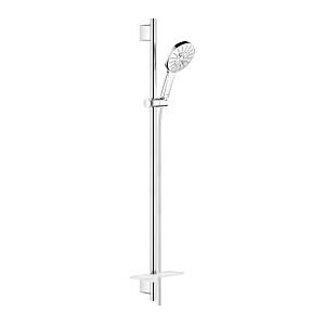 Grohe Rainshower SmartActive 130 Brausegarnitur 26548000 chrom, Brausestange 900mm, 3 Strahlarten, Durchflussbegrenzer 9,5 l/min