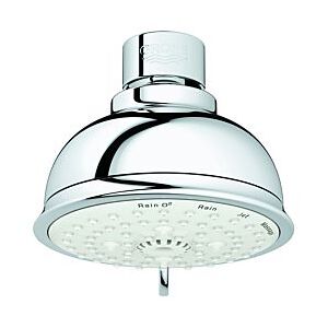 Grohe Tempesta Rustic 100 Kopfbrause 27610001 chrom,  EcoJoy 9,5 l, 4 Strahlarten