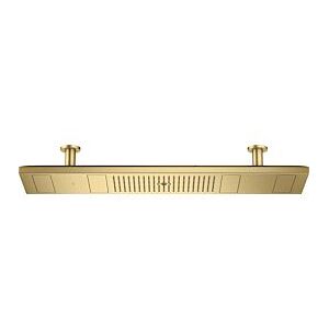 Hansgrohe Axor ShowerHeaven Kopfbrause 10629950 1200x300mm, mit Beleuchtung 5000 K, brushed brass