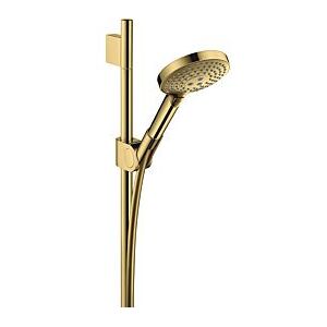 Hansgrohe Axor Uno Brauseset 27987990 900mm, mit Handbrause, 120mm, 3jet, polished gold optic