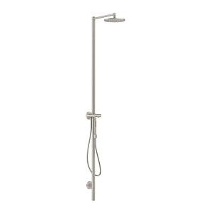 Hansgrohe Axor Starck Duschsäule 12672800 mit Thermostat, Kopfbrause 240 1jet, stainless steel optic