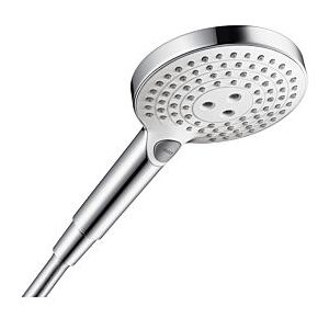 Hansgrohe Raindance Select Handbrause 26531400 S 120 3jet, weiß/chrom, DN 15, EcoSmart, Ø120mm