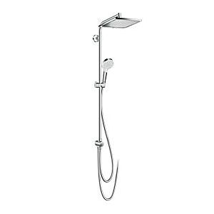 Hansgrohe Reno Crometta E 240 Showerpipe   27289000 chrom, 1jet, EcoSmart., 9 l/min, 24 x 24 cm