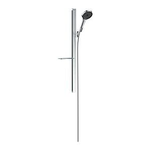 Hansgrohe Rainfinity 130 3jet Brauseset 27672000 Brausekopf 130mm, Brausestange 90cm, 9 l/min, chrom