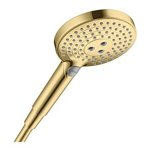 Hansgrohe Raindance Select S Handbrause 26531990 9 l/min, DN 15, 3jet, Brausekopf Ø 125 mm, polished gold optic