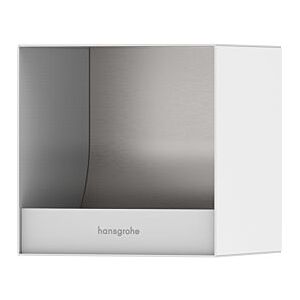 Hansgrohe XtraStoris Original Einbau-Toilettenpapierhalter 56065700 150x150x140mm, mattweiß