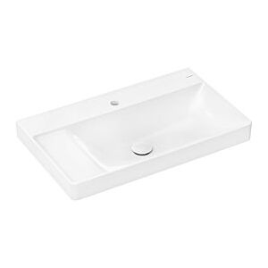 Hansgrohe Xelu Q Waschtisch 61030450 800x480mm, Ablage links, mit Hahnloch, ohne Überlauf, SmartClean, weiß