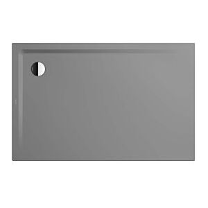 Kaldewei Superplan Duschwanne 386147980664 100x150x2,5cm, mit Träger flach, ohne Effekt/Antislip, grey40