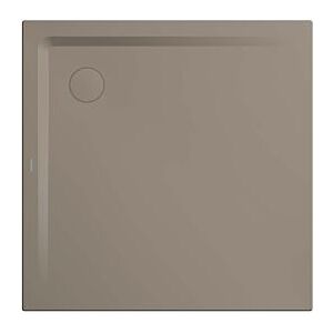 Kaldewei Superplan Duschwanne 385848040671 100x100x2,5cm, mit Träger, warm grey60