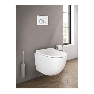 VitrA Sento flush 2.0 Wand WC 7747B0030075  weiß, 36x49,5cm, 3/6 l, ohne Spülrand, Tiefspüler