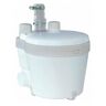 SETMA Hebeanlage "Watersan 10" Pumpen speziell für die Brauchwasserentsorgung von Duschen weiß WC-Elemente