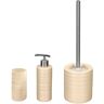 Badaccessoire-Set KLEINE WOLKE "Sahara" Badaccessoires-Sets beige (natur) Bad-Accessoires Sets