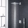 Grohe Grohtherm SmartControl Duschsystem mit Thermostat & Rainshower 310 SmartActive Cube Kopfbrause, 34706000,