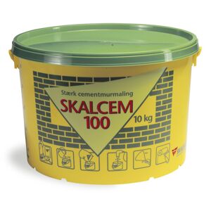 Skalflex Skalcem 100 cementmurblanding, Hvid, 10 Kg