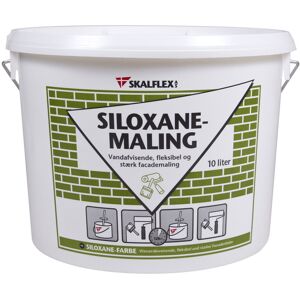 Skalflex Facademaling Siloxane - Hvid 10lt