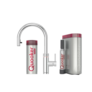 Quooker Flex Sæt M. 3l Krom Inkl. Pro3 & Cube Beholder