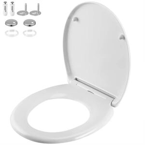 Deuba Toiletsæde Hvid Med Soft-Close