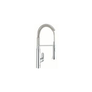 GROHE K7, Krom, Dørgreb, Enkelt, Keramisk, 3,5 cm, 140°