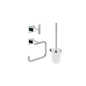 GROHE 40757001, Krom, Glas, Metal, Moderne, 3 stk