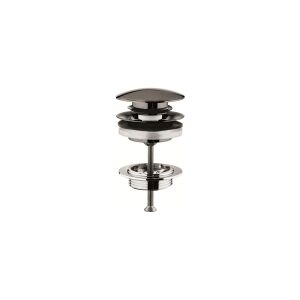 Grohe Push up bundventil - Hard Graphite afløbsganiture 65807A00