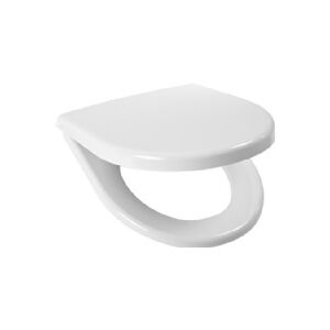 LAUFEN Csslr Plus hvid toiletsæde med faste beslag - passer på Csslr Plus hængeskål VVS#814080200