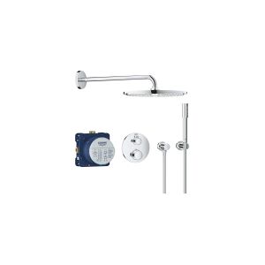 Grohe GRT sampk indby rund+brs - Grohtherm Brusesæt m Rainshower Cosmopolitan 310 brusehoved