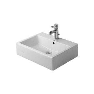 Duravit 0454600027, Top-monteret vask, Keramisk, Hvid, 600 mm