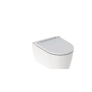 Geberit ONE væghængt toilet, skjult montering, TurboFlush, med toiletsæde: hvid / KeraTect, hvid