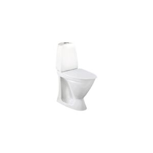 GEBERIT IFØ Sign toilet model 6872 med universal P-lås. Høj model til skruemontering.